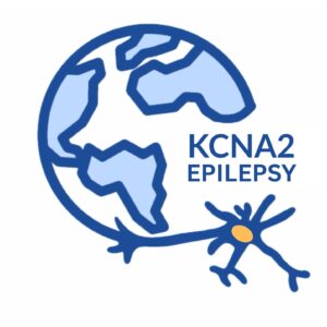 KCNA2 LOGO BLUE W ORANGE OVAL - Corey Fitzpatrick Huth