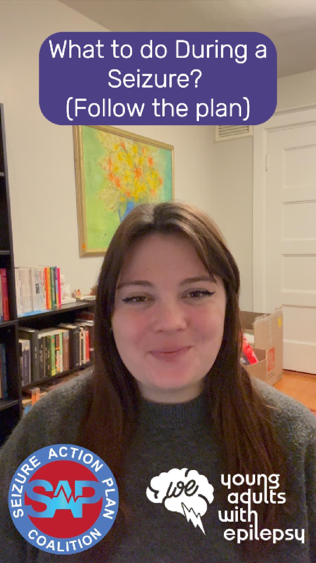 Video cover image of Jordan explaining what to do and what not to do during a seizure.